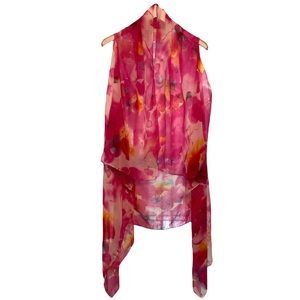 Watercolor Vest Scarf